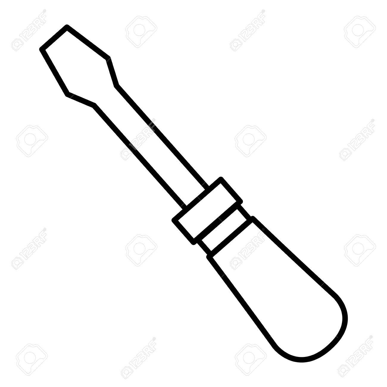 ドライバー ツール アイコン ベクトル イラスト デザインを分離しました のイラスト素材 ベクタ Image 7946