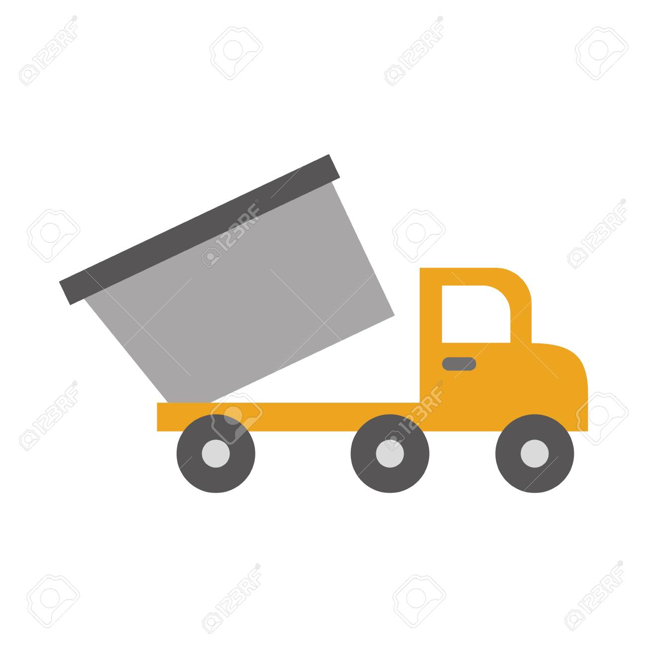 最高の動物画像 ダンプ イラスト 上から