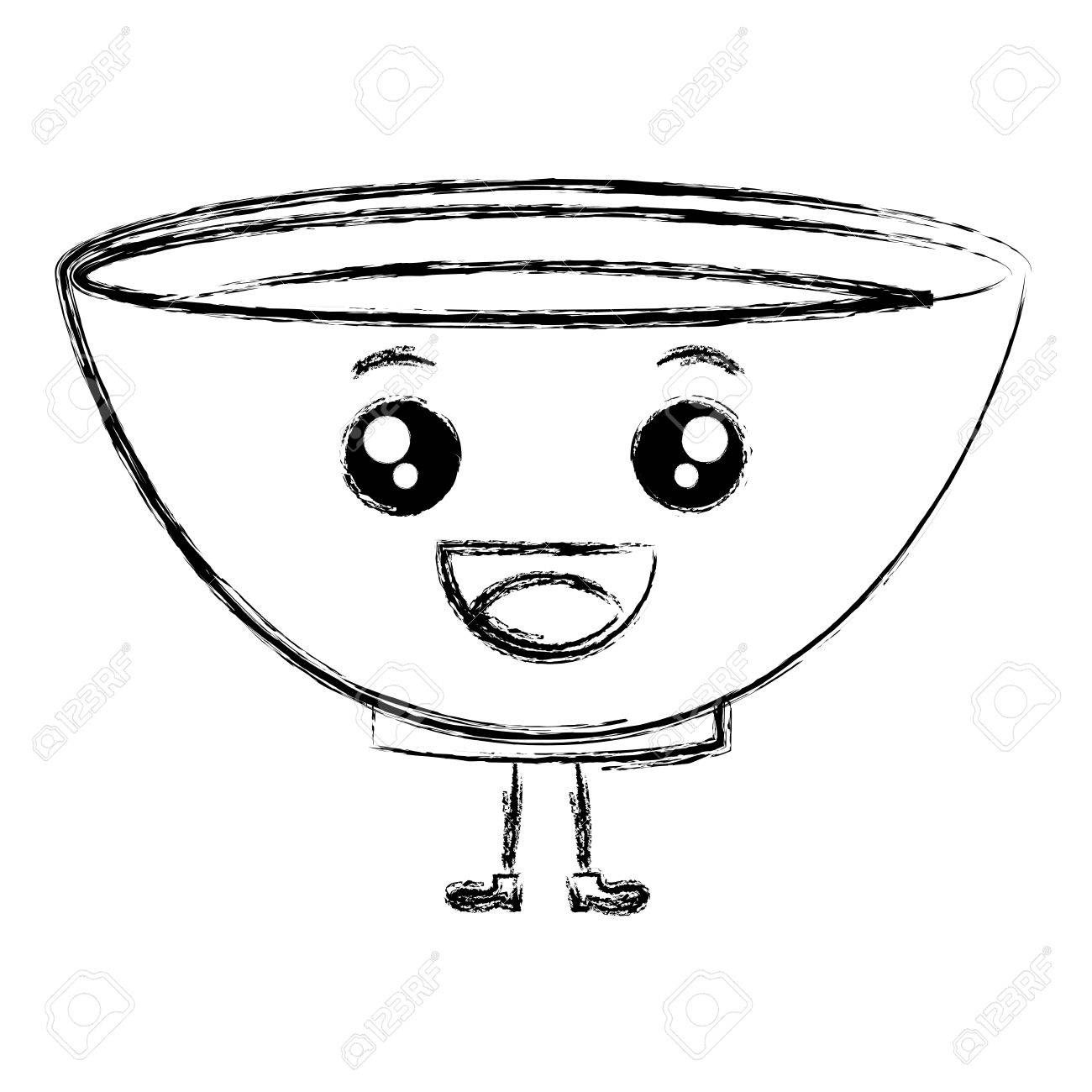 レシピ カワイイ文字ベクトル イラスト デザイン鉢します のイラスト素材 ベクタ Image