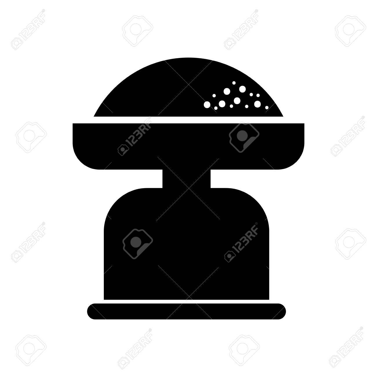 小麦粉メジャー ベクトル イラスト キッチン体重計のイラスト素材 ベクタ Image