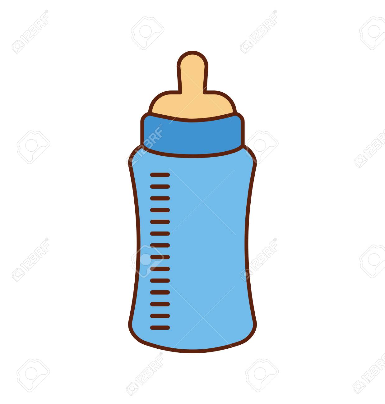milk bottle baby clipart