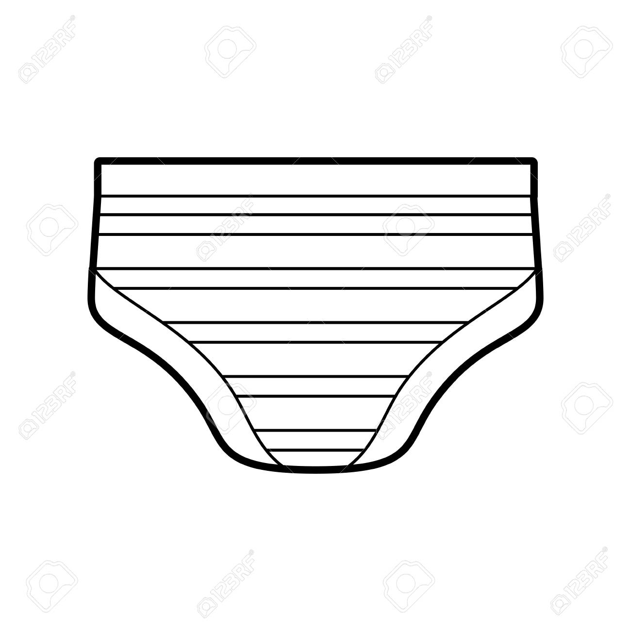 ベビーシャワー少年下着パンツショーツベクターイラスト のイラスト素材 ベクタ Image