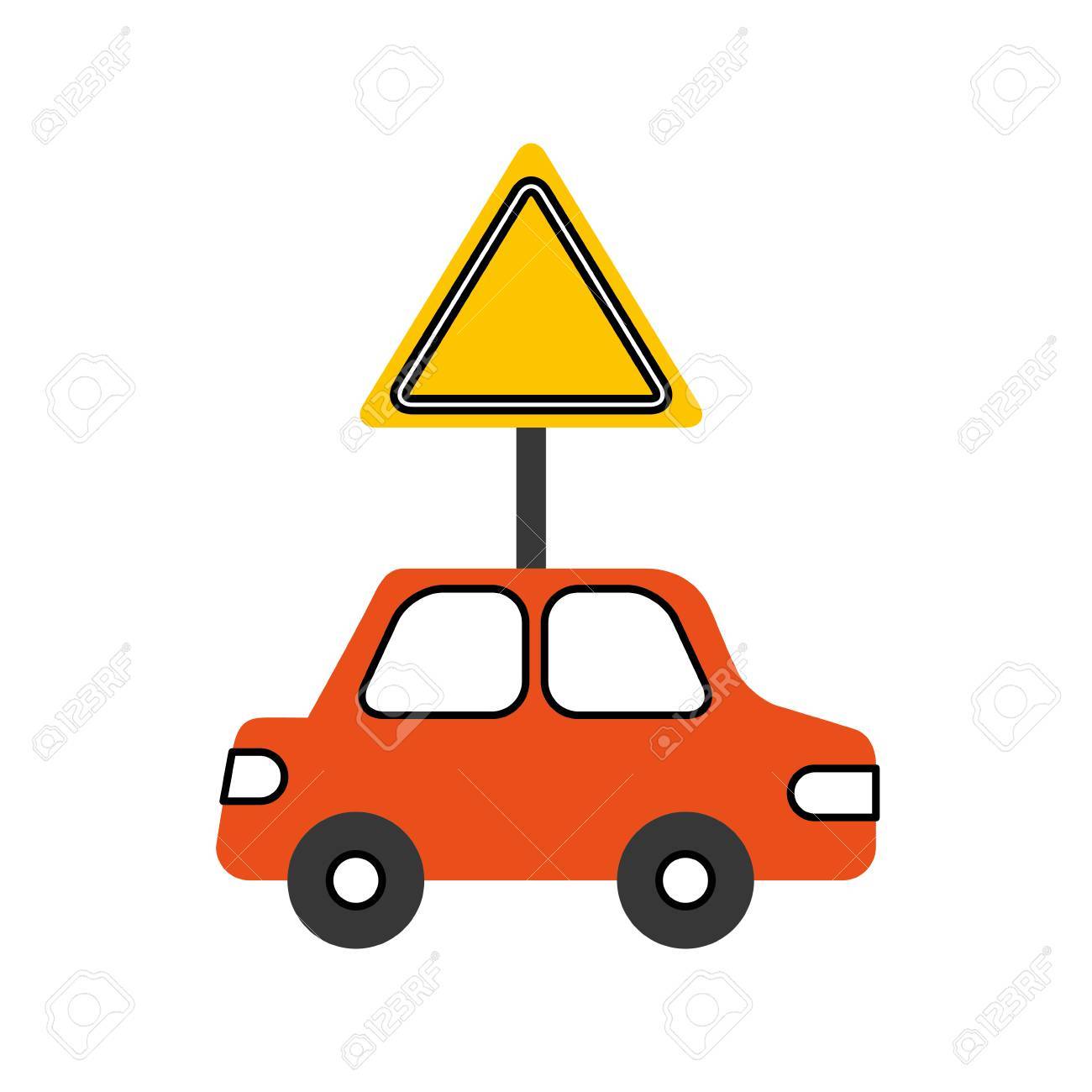 交通信号交通情報ベクトル イラスト車車両 のイラスト素材 ベクタ Image