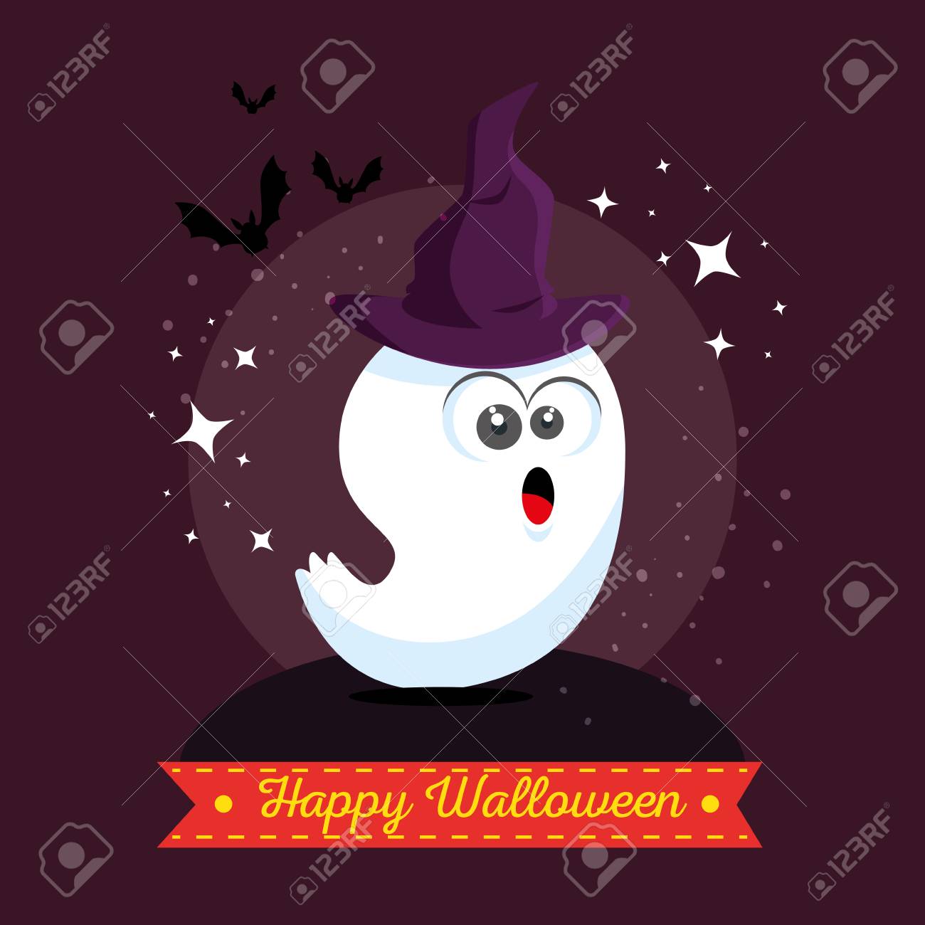 かわいい幽霊ハッピー ハロウィーン漫画ベクトル イラスト グラフィック デザイン のイラスト素材 ベクタ Image かわいい幽霊ハッピー ハロウィーン漫画ベクトル イラスト グラフィック デザイン のイラスト素材 ベクタ Image