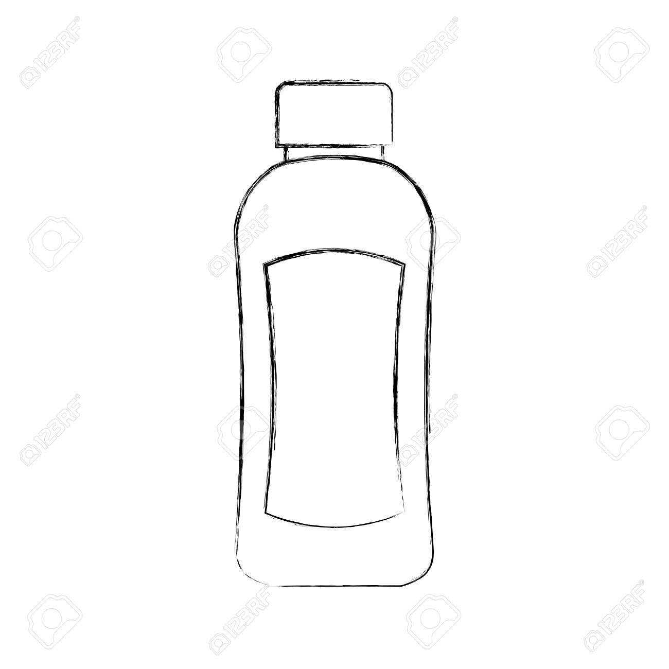 プラスチック ボトルのローションやシャワー ゲル テンプレート デザイン ベクトル図をシャンプーします のイラスト素材 ベクタ Image 1476