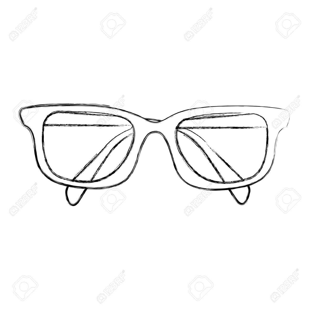 Sonnenbrille Zeichnen