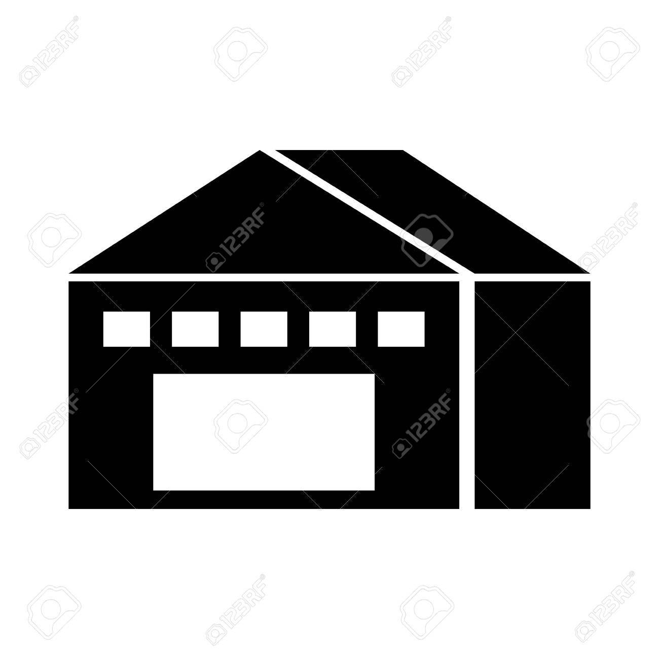 身穿安全背心、头盔的仓库女工在纸板箱旁的剪贴板上蹲下做笔记，身边还有条形码扫描仪，背景是男同事库存照片2593816135 | Shutterstock, image size:1300x1300