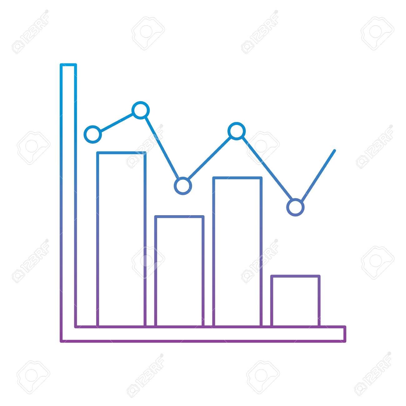 図表グラフ ビジネステンプレート要素 ベクトルイラストのイラスト素材・ベクター Image 90328630