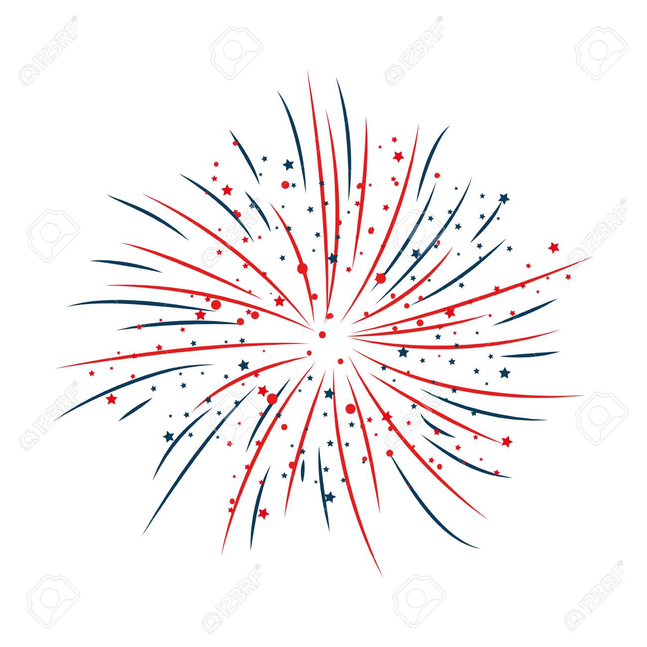 花火装飾フレームイラストデザイン のイラスト素材 ベクタ Image 花火装飾フレームイラストデザイン のイラスト素材 ベクタ Image