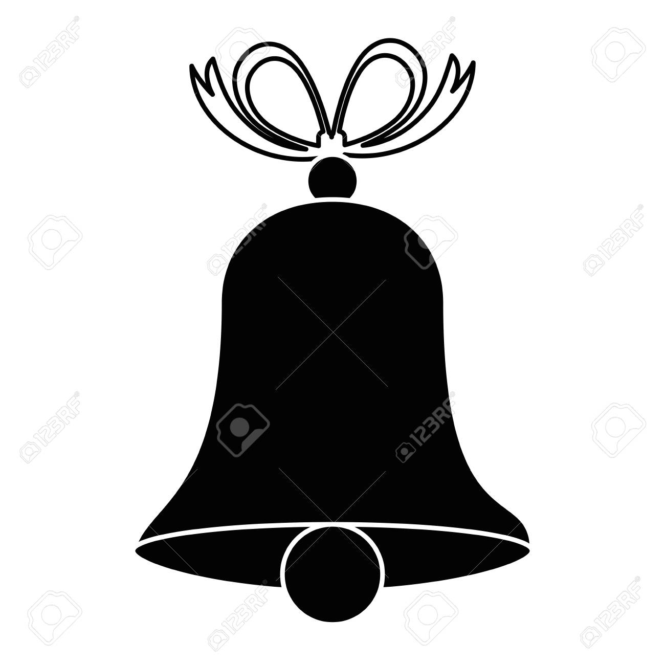 バウンティイラストデザインのクリスマスベル のイラスト素材 ベクタ Image 92336544