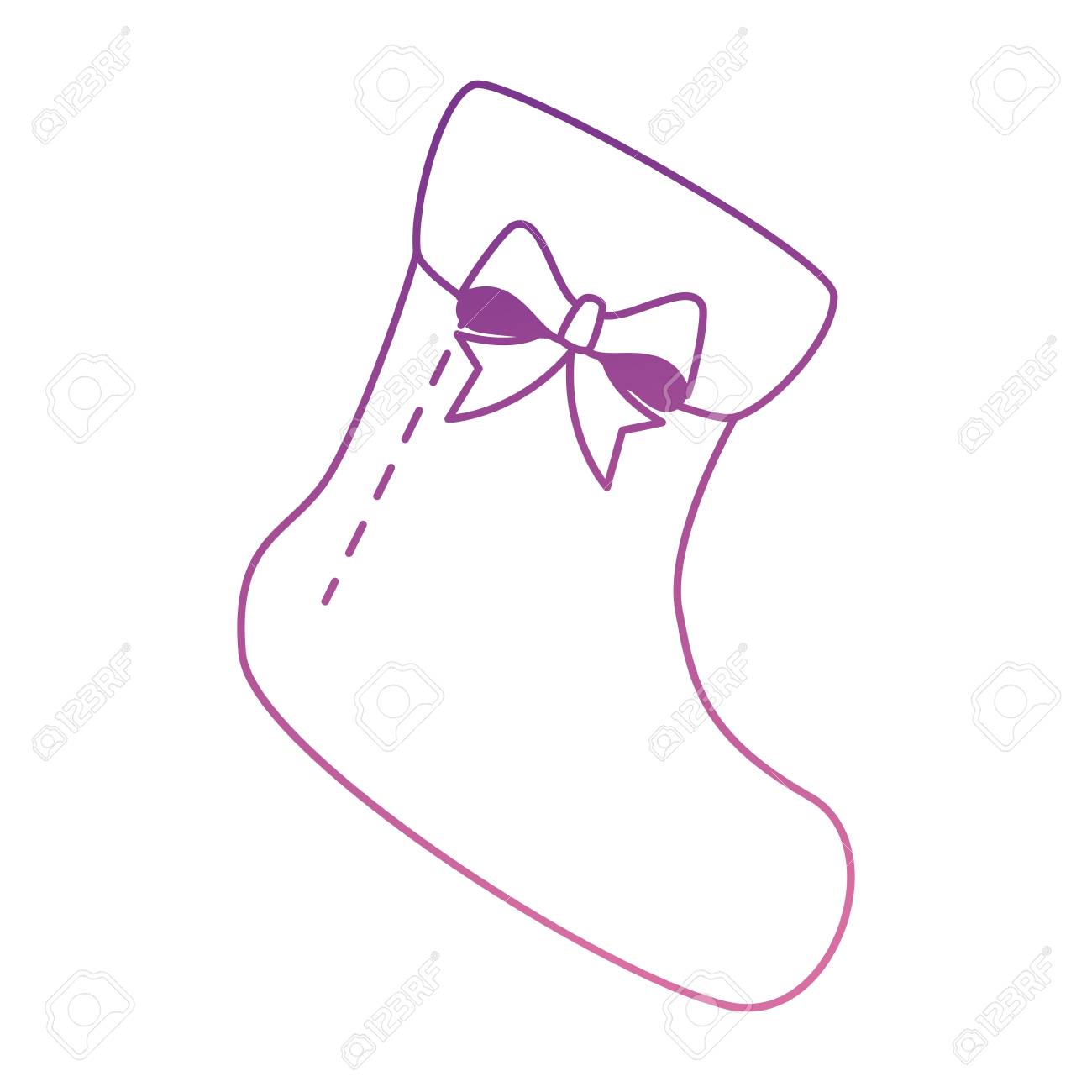 Chaussette Bebe Mignon Icone Vecteur Illustration Conception Clip Art Libres De Droits Vecteurs Et Illustration Image