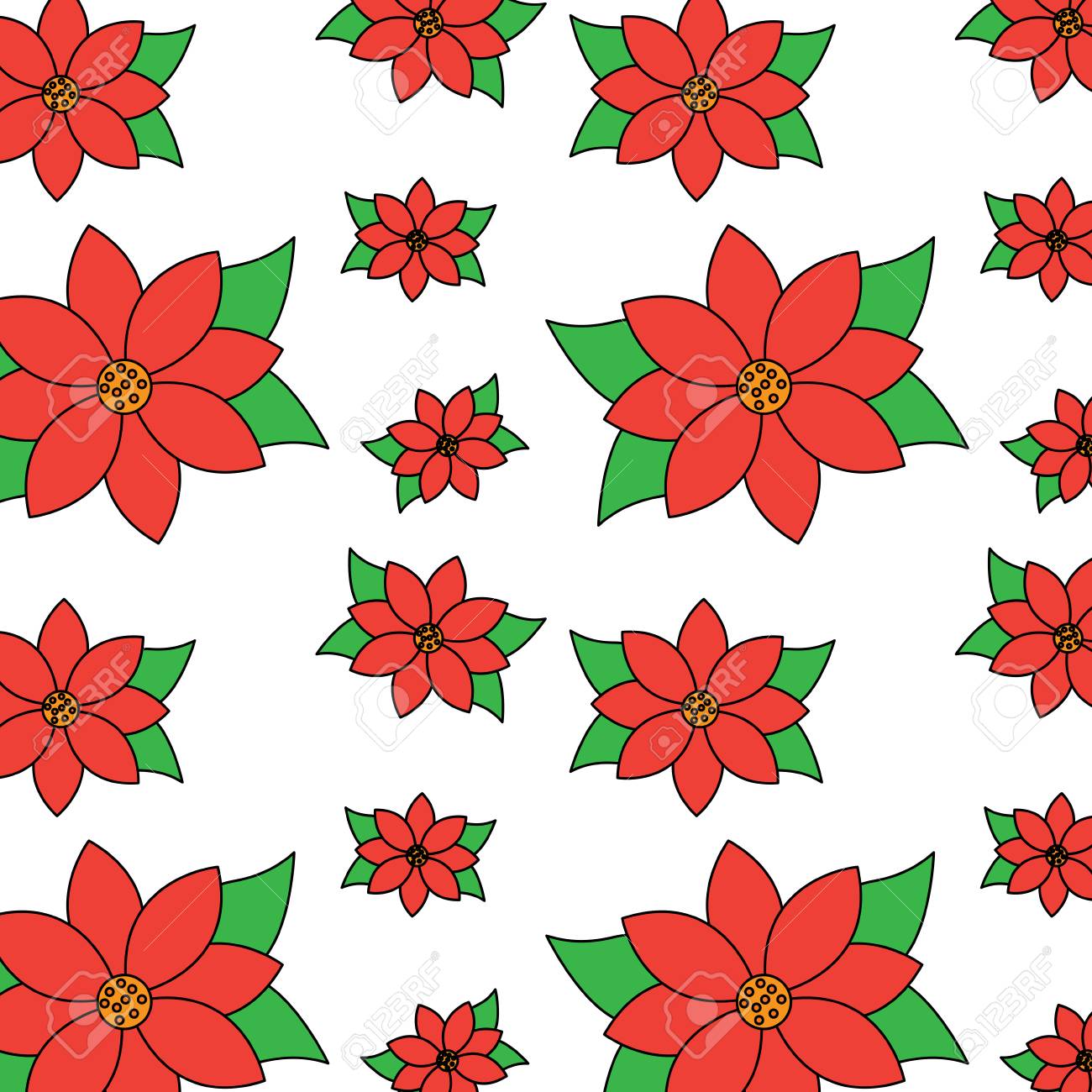 Poinsettia Pattern Cool Decorating Ideas Poinsettia Pattern Cool Decorating Ideas