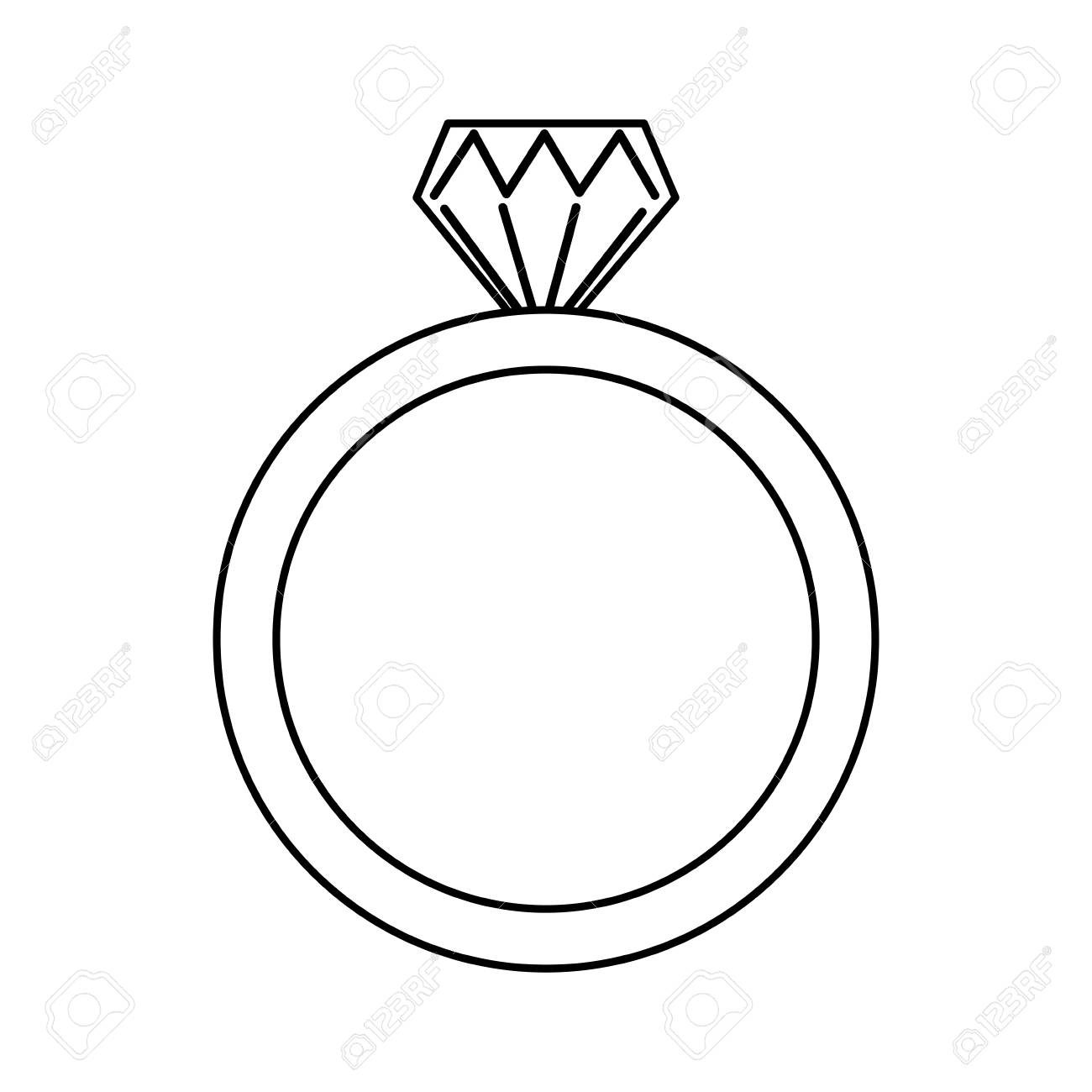 Engagement ring Free Stock Vectors