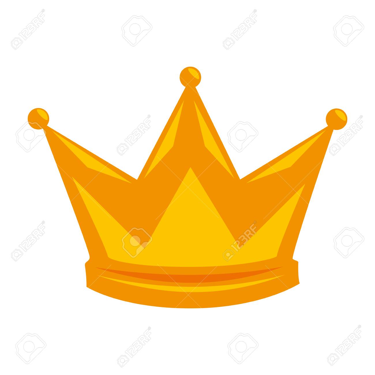 Roi Couronne Isole Icone Du Design Illustration Vectorielle Clip Art Libres De Droits Vecteurs Et Illustration Image
