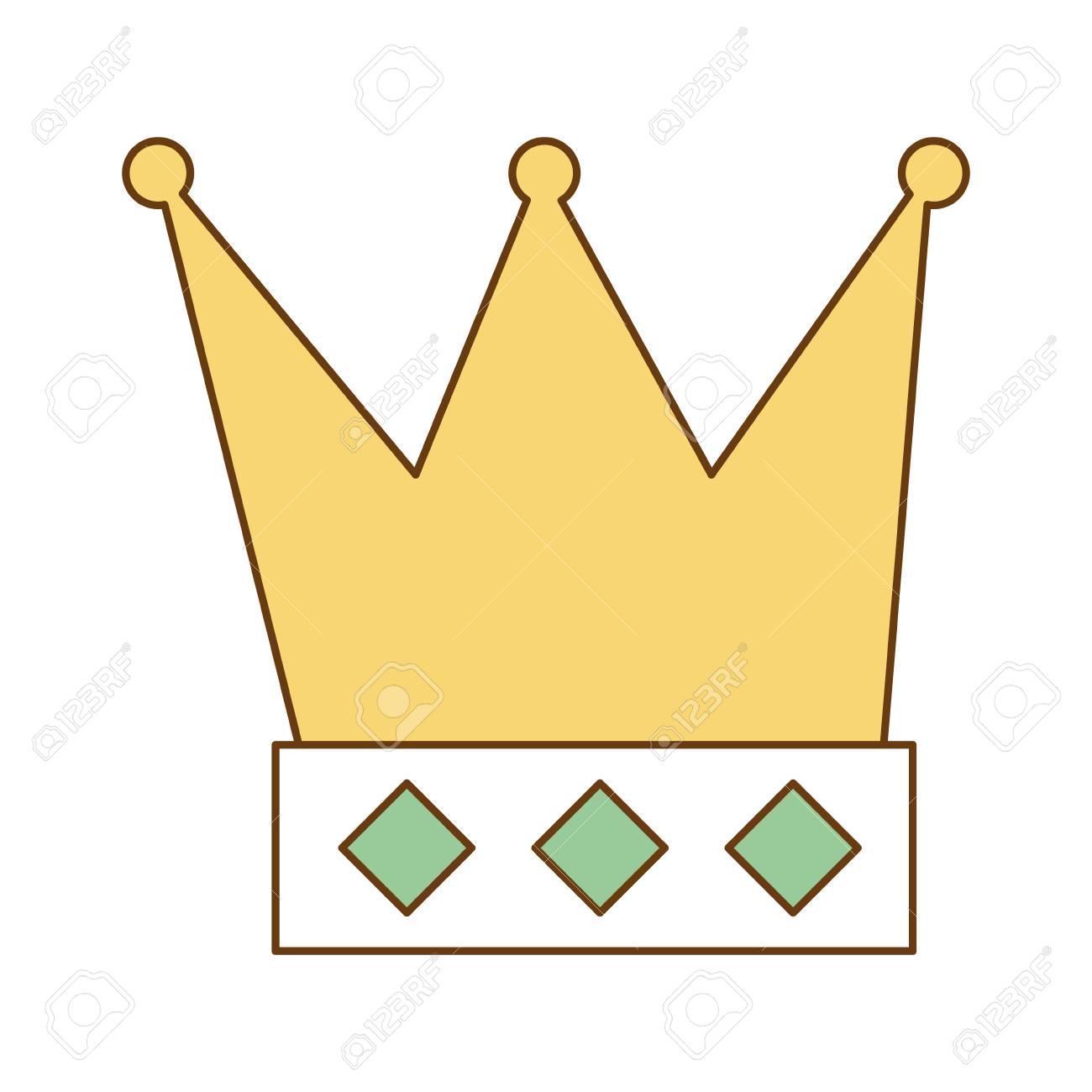 美しい花の画像 最高の王冠 イラスト 素材