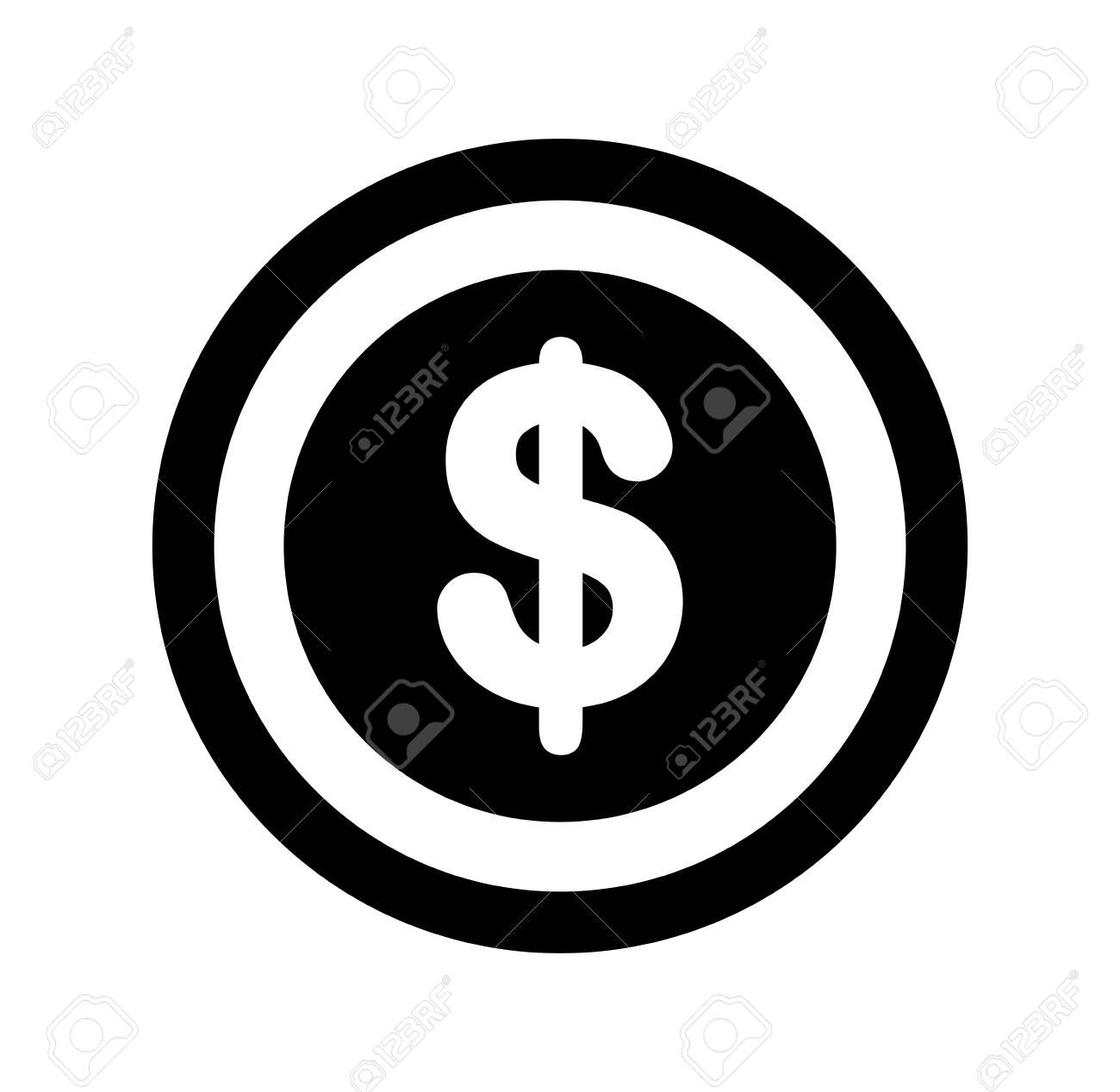 コインマネー×アイコンベクトルイラストデザインのイラスト素材・ベクター Image 94970490