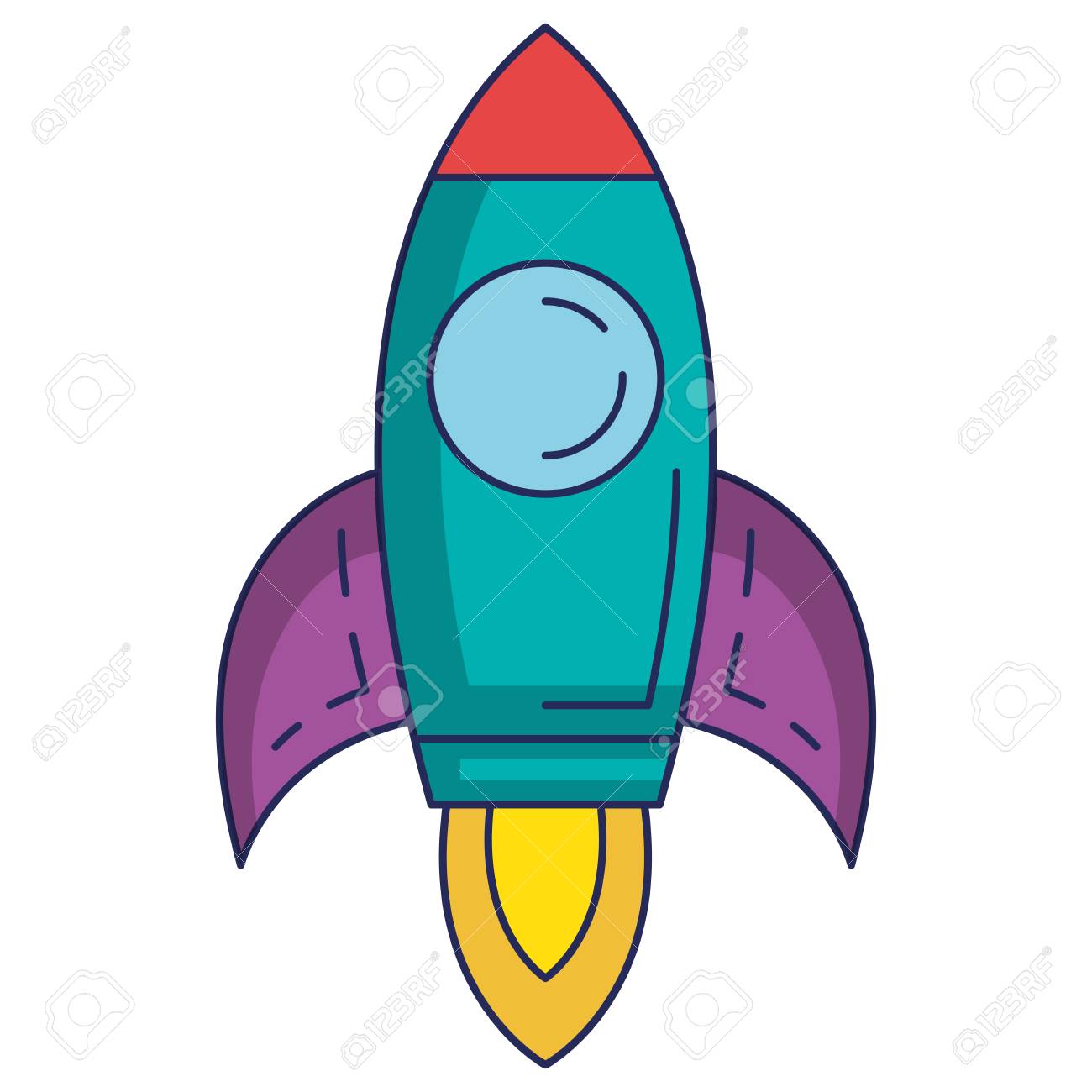 ロケットランチャー孤立アイコンベクトルイラストデザインのイラスト素材 ベクタ Image ロケットランチャー孤立アイコンベクトルイラストデザインのイラスト素材 ベクタ Image