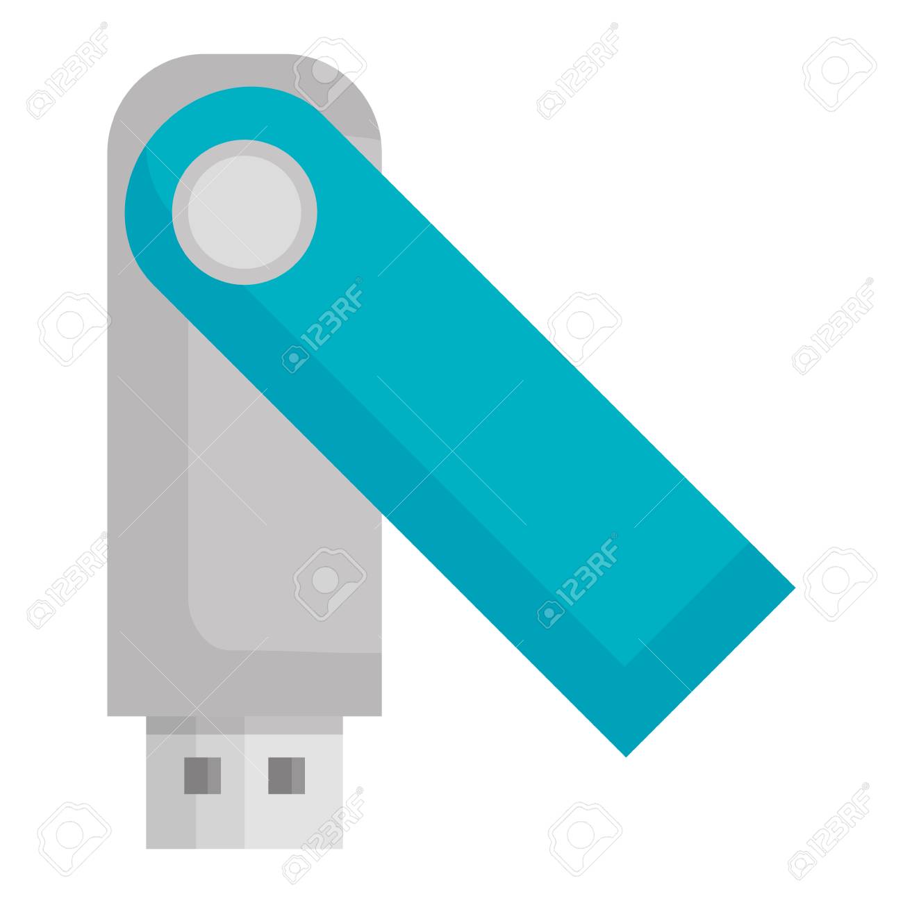 Usb Memory Isolated Icon Vector Illustration Design Royalty Free Cliparts Vectors And Stock Illustration Image