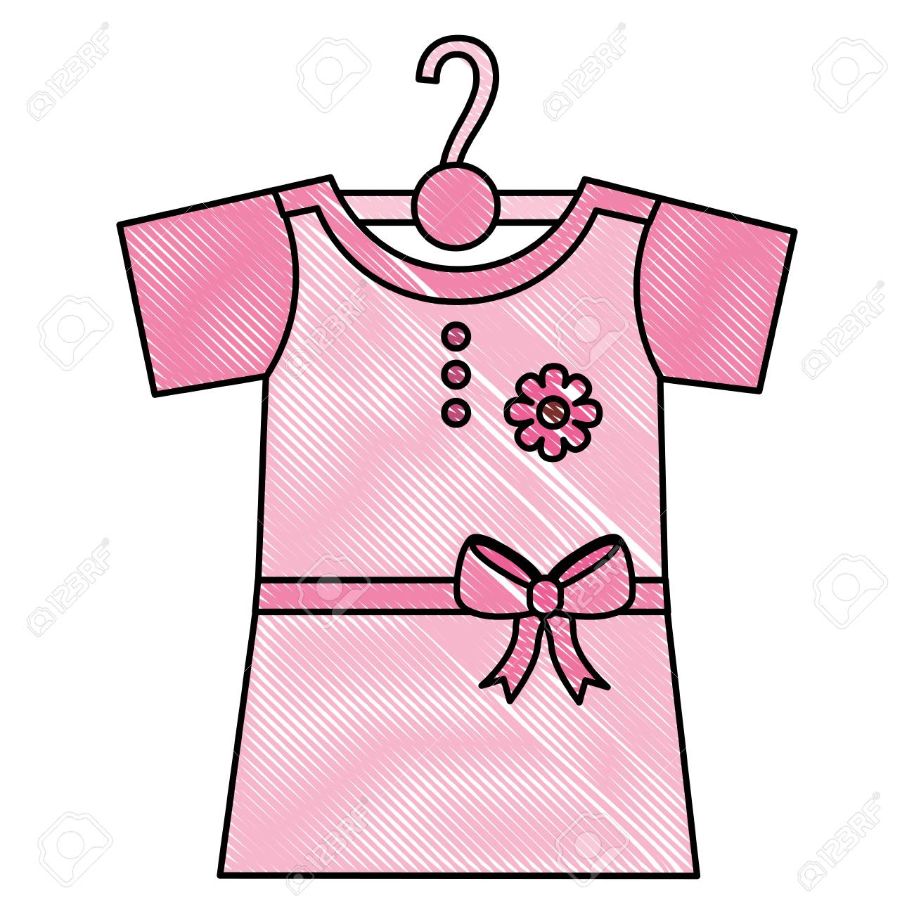 baby girl hangers pink