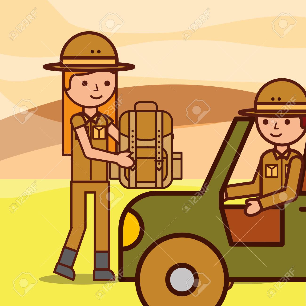 safari explorer backpack