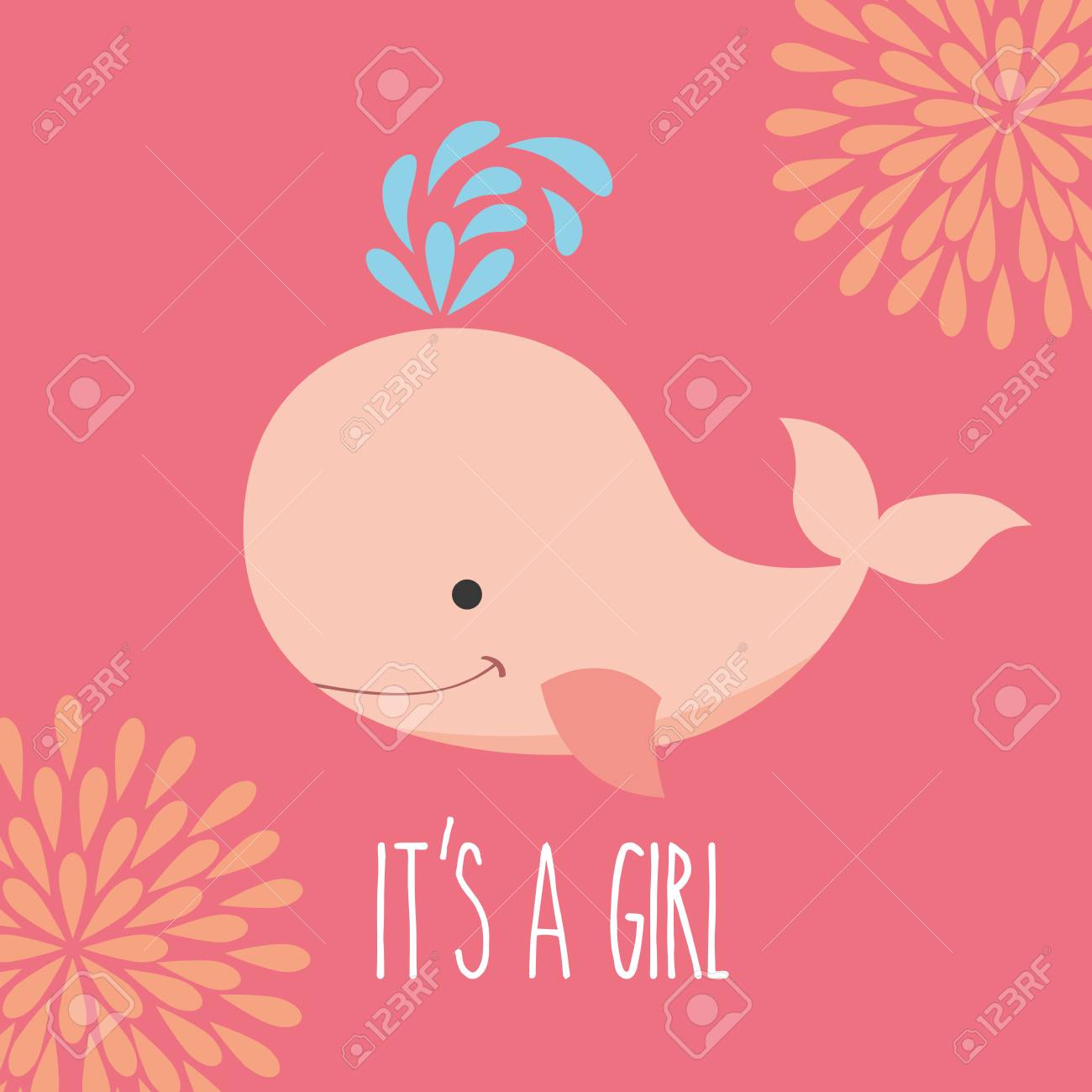 its a girl flowers