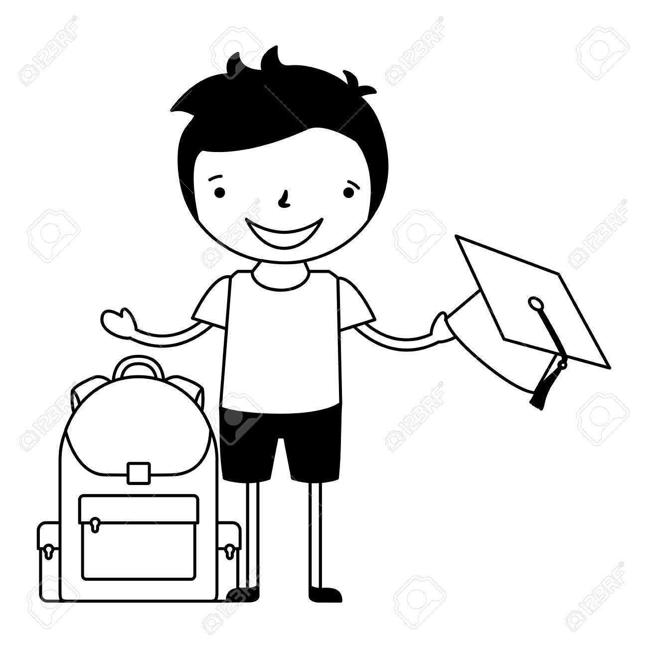 Boy With School Bag Clipart Black And White Jameslemingthon Blog Boy With School Bag Clipart Black And White Jameslemingthon Blog