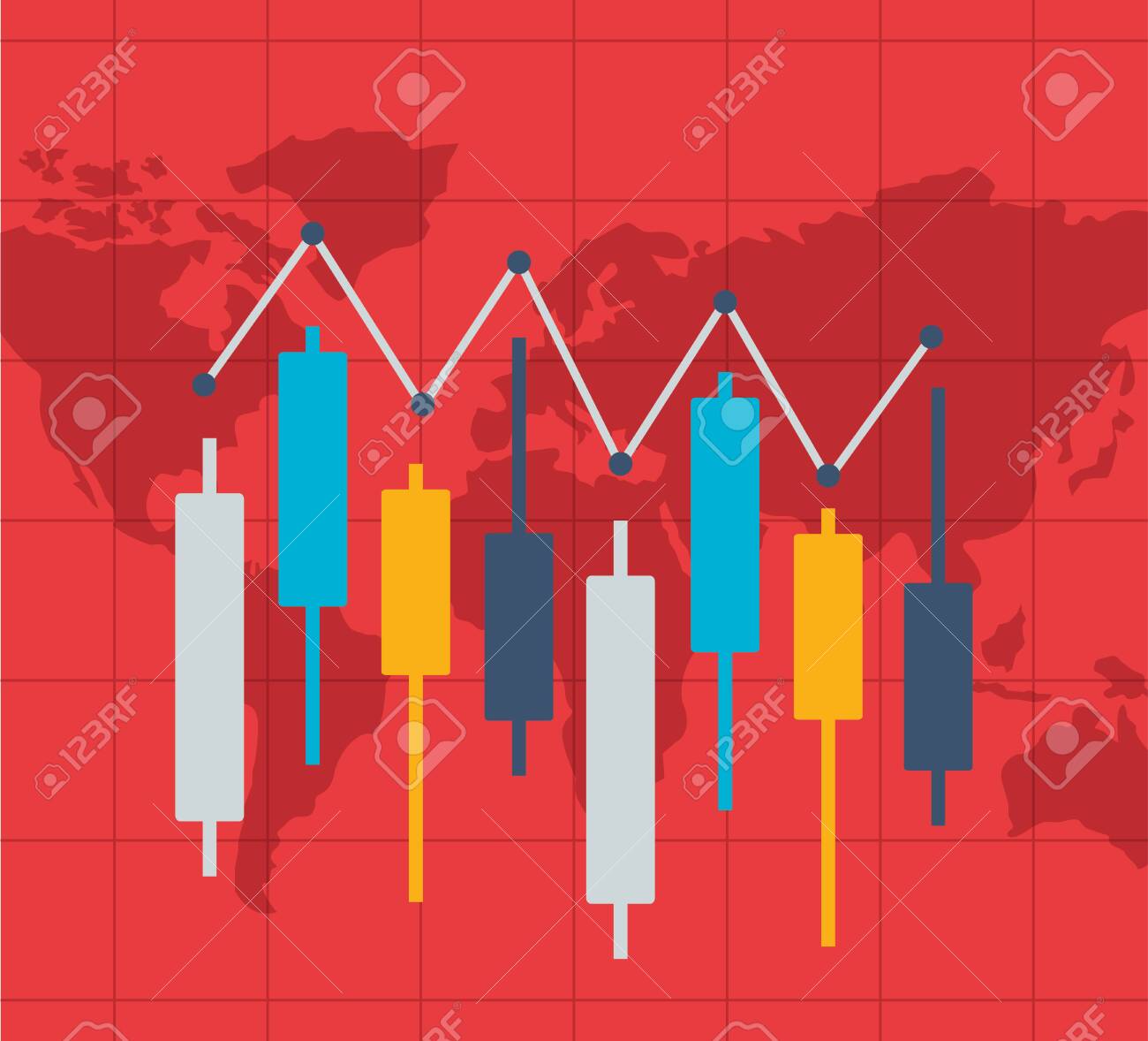 Candle Chart Stock