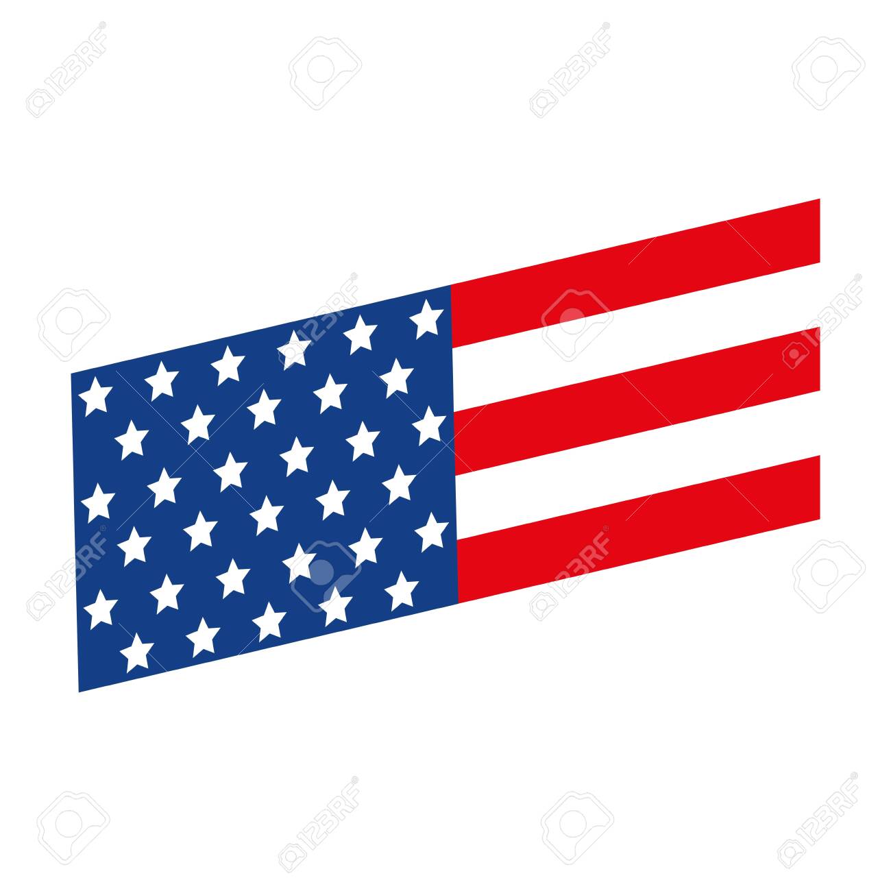 Usa-Flaggendesign, Vereinigte Staaten Amerika Unabhängigkeit Tag Der Arbeit  Nation Uns Land Und Nationales Thema Vector Illustration Lizenzfrei  Nutzbare Vektorgrafiken, Clip Arts, Illustrationen. Image 138102797.