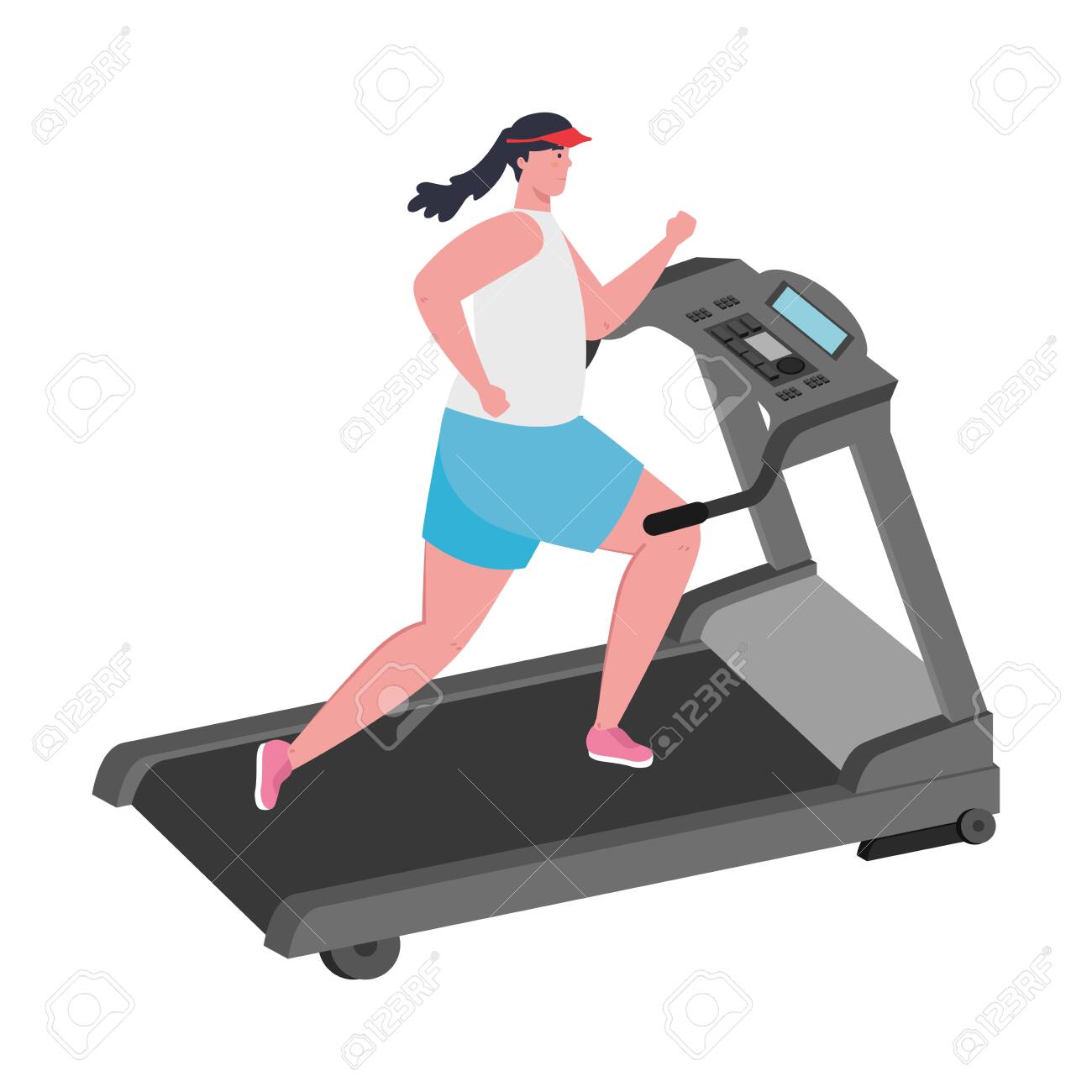 running training machine