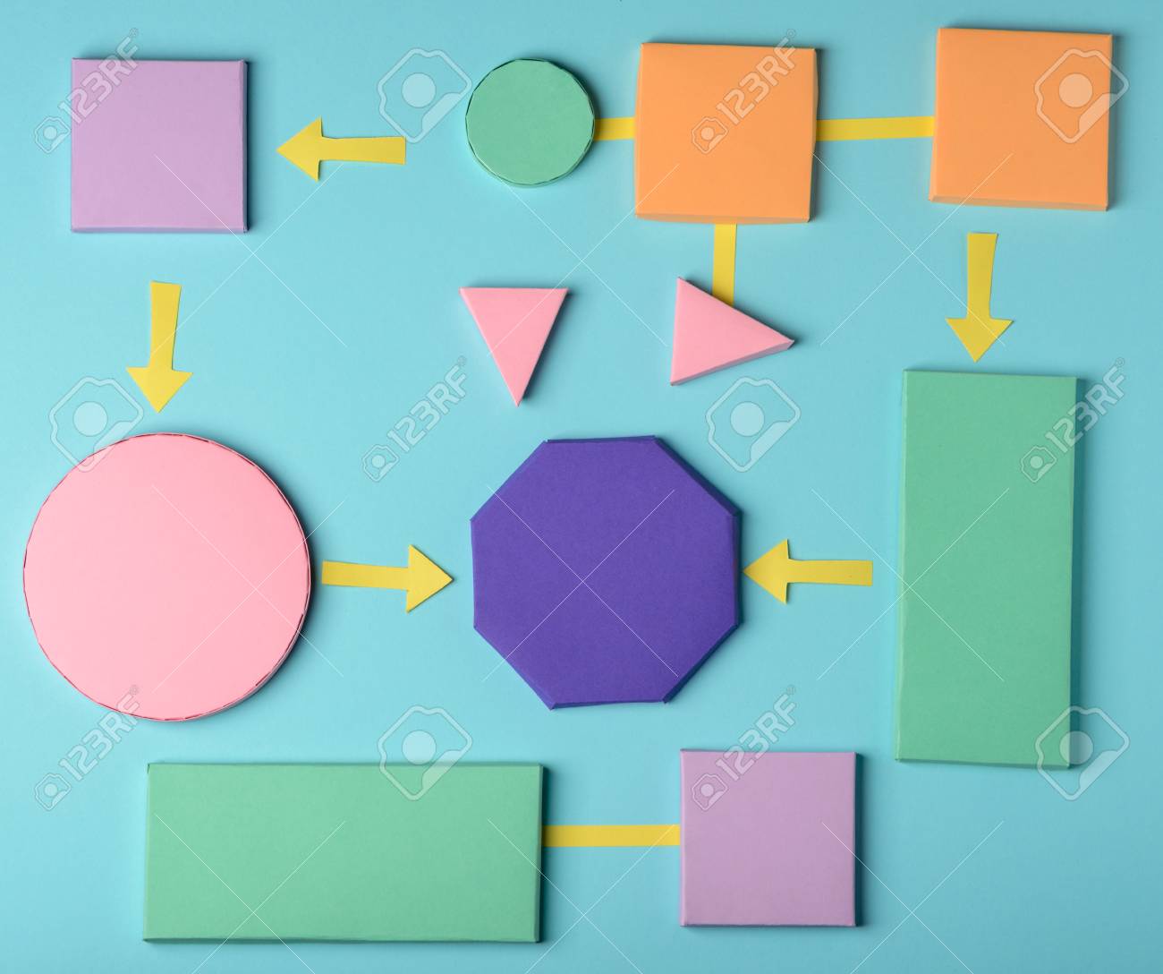 colorful graphic organizer template