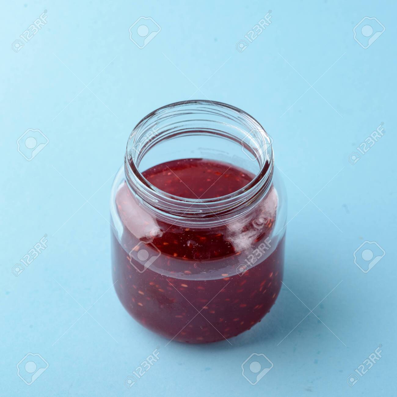 Download Jar Of Raspberry Jam Stock Photo Picture And Royalty Free Image Image 136802463 Yellowimages Mockups