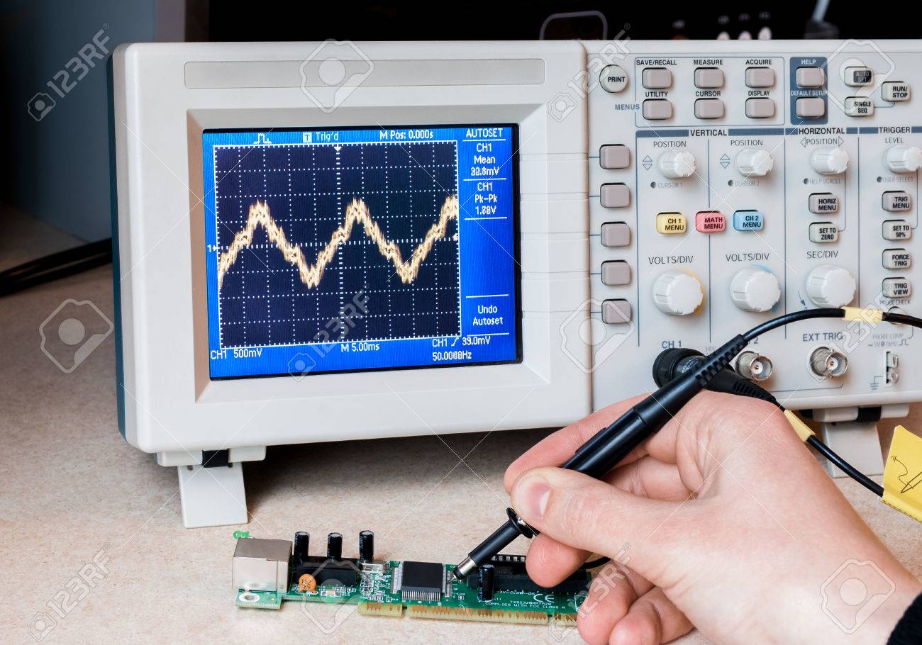 electronic circuit testing electronic laboratory science labelectronic circuit testing electronic laboratory science lab repair service stock photo