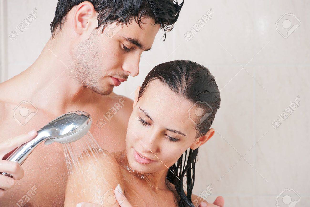 The shower in Couple Porn clips The shower in Couple