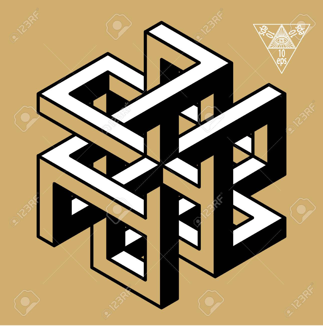 Impossible Geometry Symbols Royalty Free SVG, Cliparts, Vectors, and Stock  Illustration. Image 85495532., image size:1290x1300