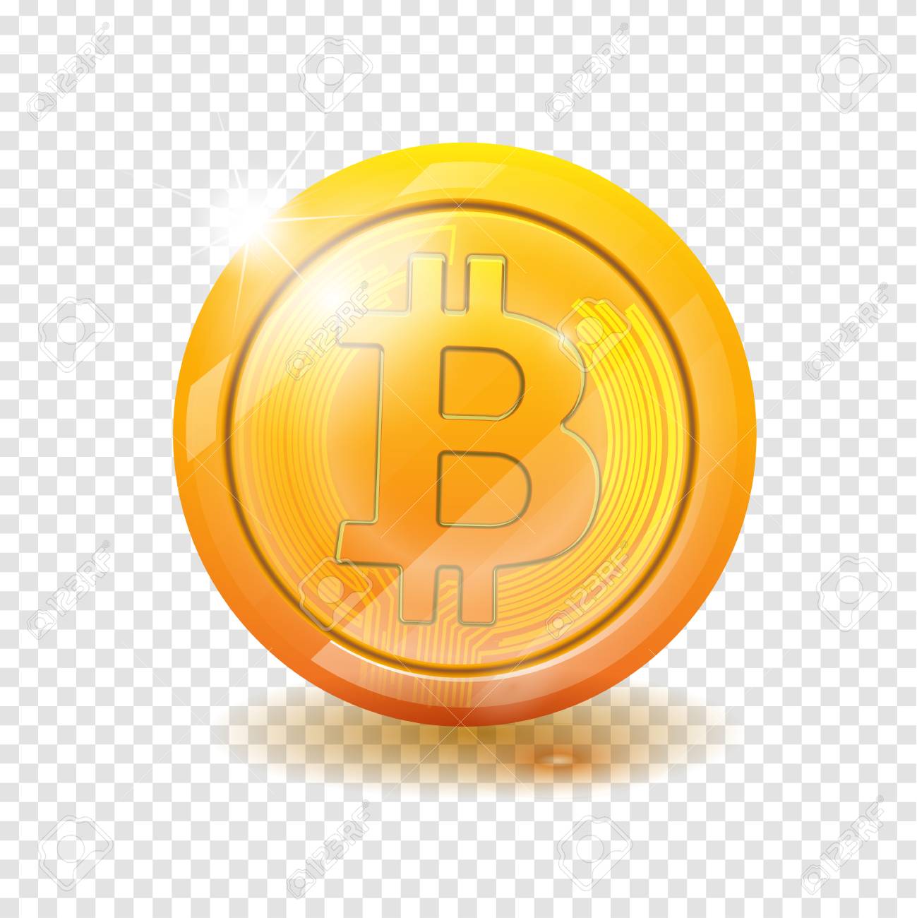 ビットコイン。物理ビットコインを使用します。デジタル通貨。暗号通貨