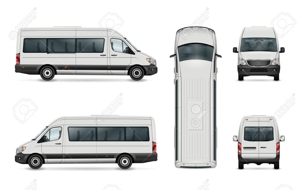 all white van