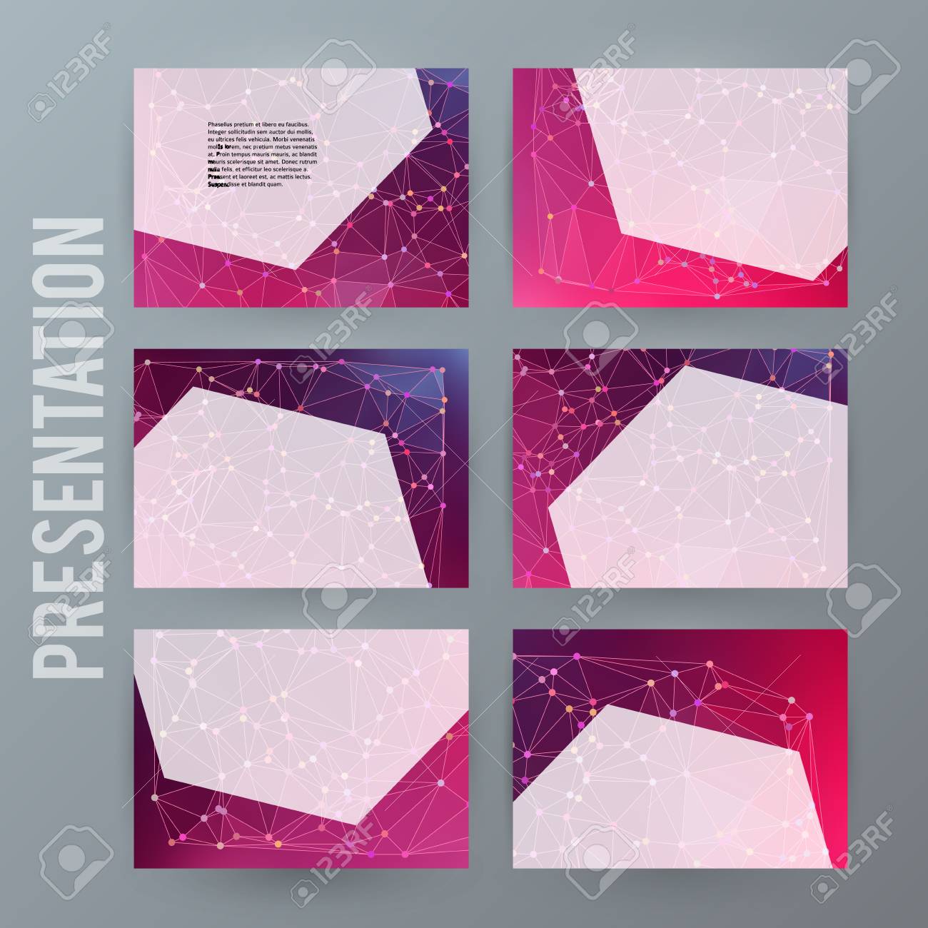 Plantillas De Negocios Para Diapositivas De Presentacion Multiproposito Facil Editable Vector Disposiciones Conjunto De 6 Folleto De Diseno Folleto De Comercializacion Y Publicidad Informe Anual De Diseno Grafico De Diseno Eps 10