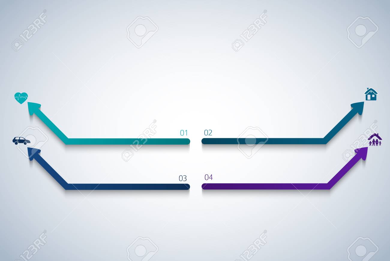 Molde Da Apresentacao Do Negocio Do Fundo Do Estilo Da Seta Dos Elementos Do Projeto Ilustracao Vetorial Eps 10 Para Servico De Processo De Grafico Sua Empresa Infografico De Industria Banners Layout