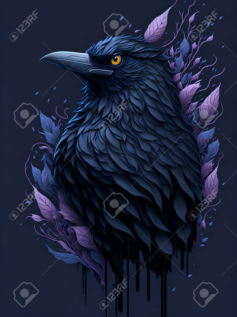 Art of zoo raven