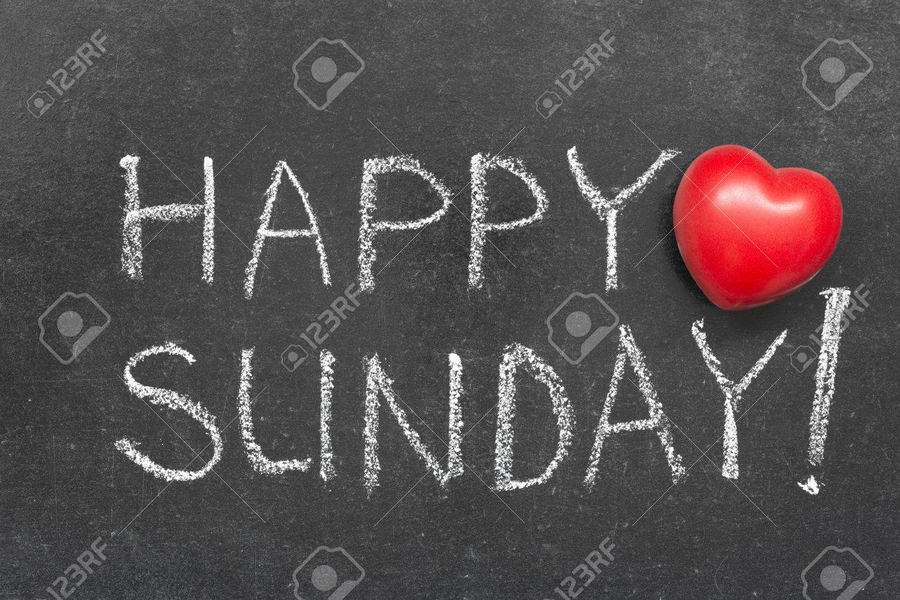 Schonen Sonntag Phrase Auf Tafel Handschriftlich Mit Herz Symbol Lizenzfreie Fotos Bilder Und Stock Fotografie Image 38562518