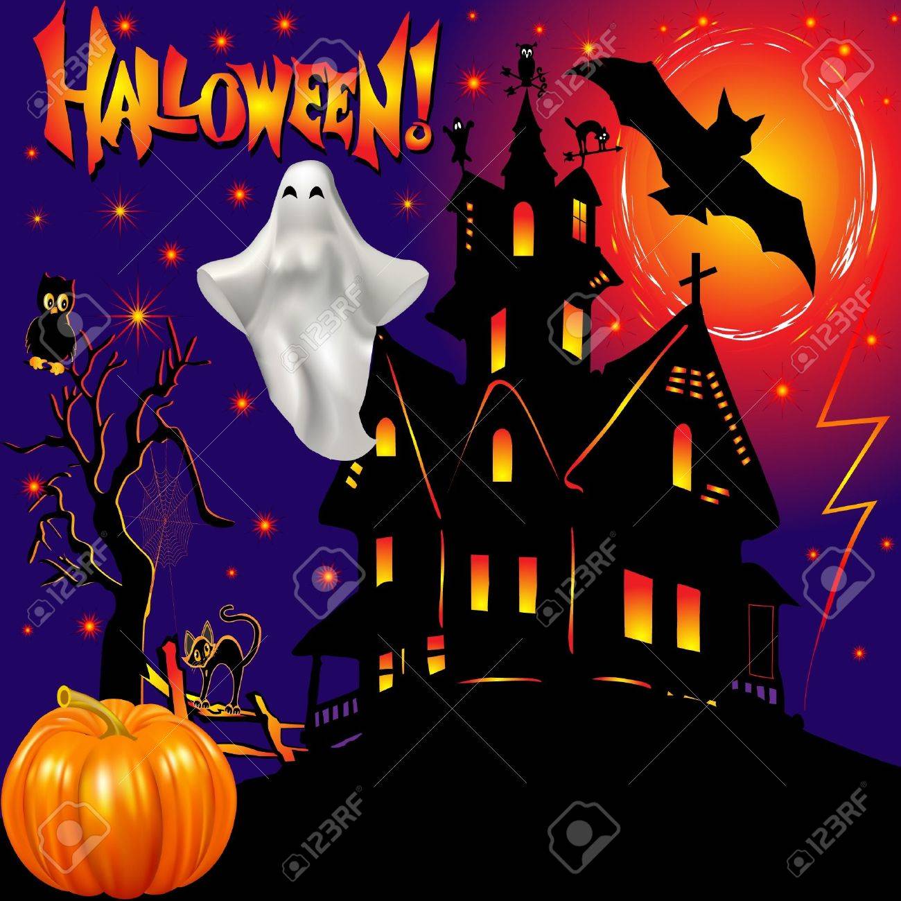 illustration holiday adduction pumpkin