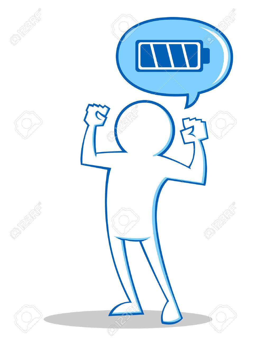 フルパワー のイラスト素材 ベクタ Image