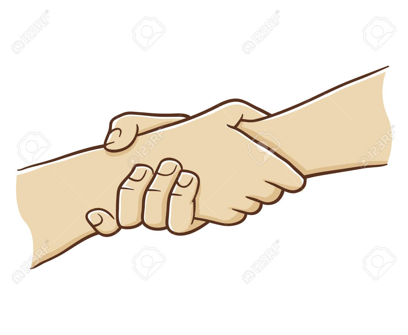 Two Hand Holding Each Other With Strong Grip, Vector Illustration Royalty  Free SVG, Cliparts, Vectors, and Stock Illustration. Image 48049131., image size:1300x1070
