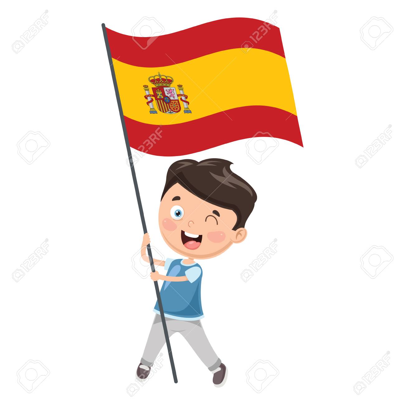 He is spanish. Испанец мультяшный. Study french spanish. Испания иллюстрация детская. Tribade lyrics spain.