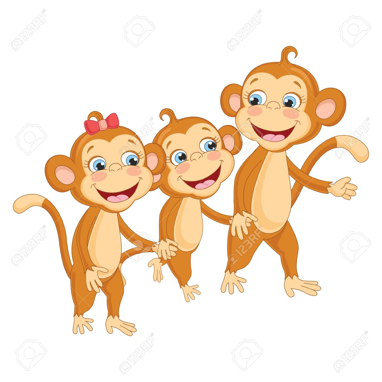 vector illustration of cartoon