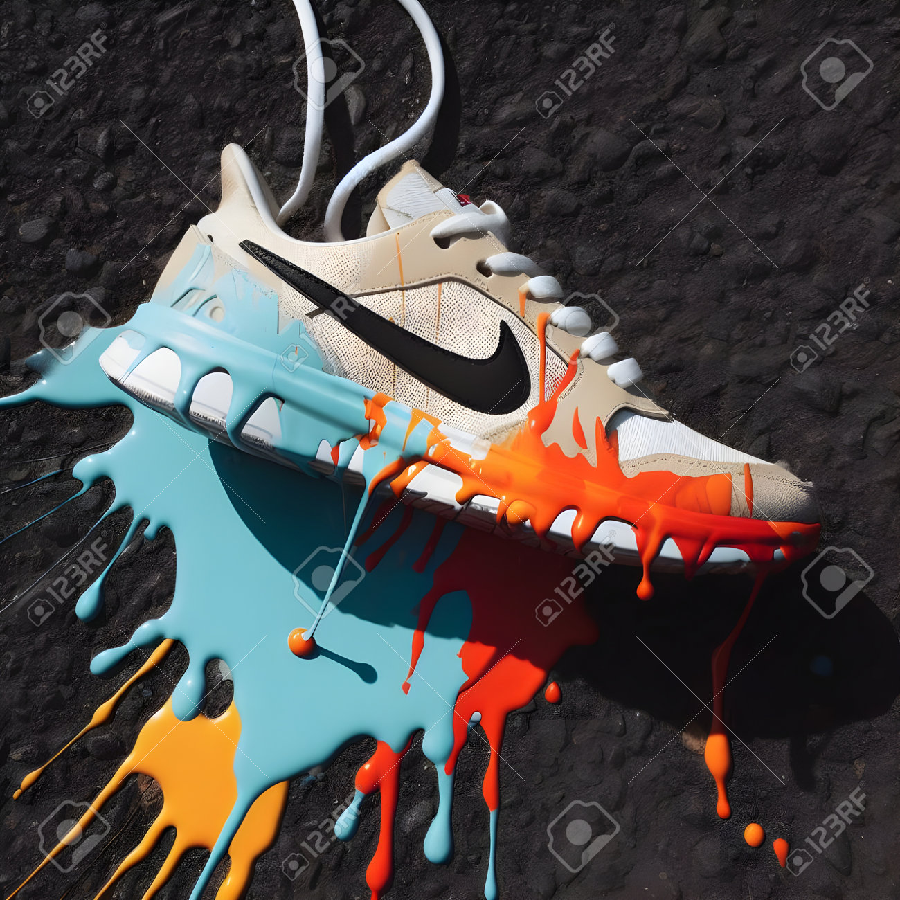 Nike Air Force Nettoyer Chaussures Daim Beige Daim Nubuck Nettoyer