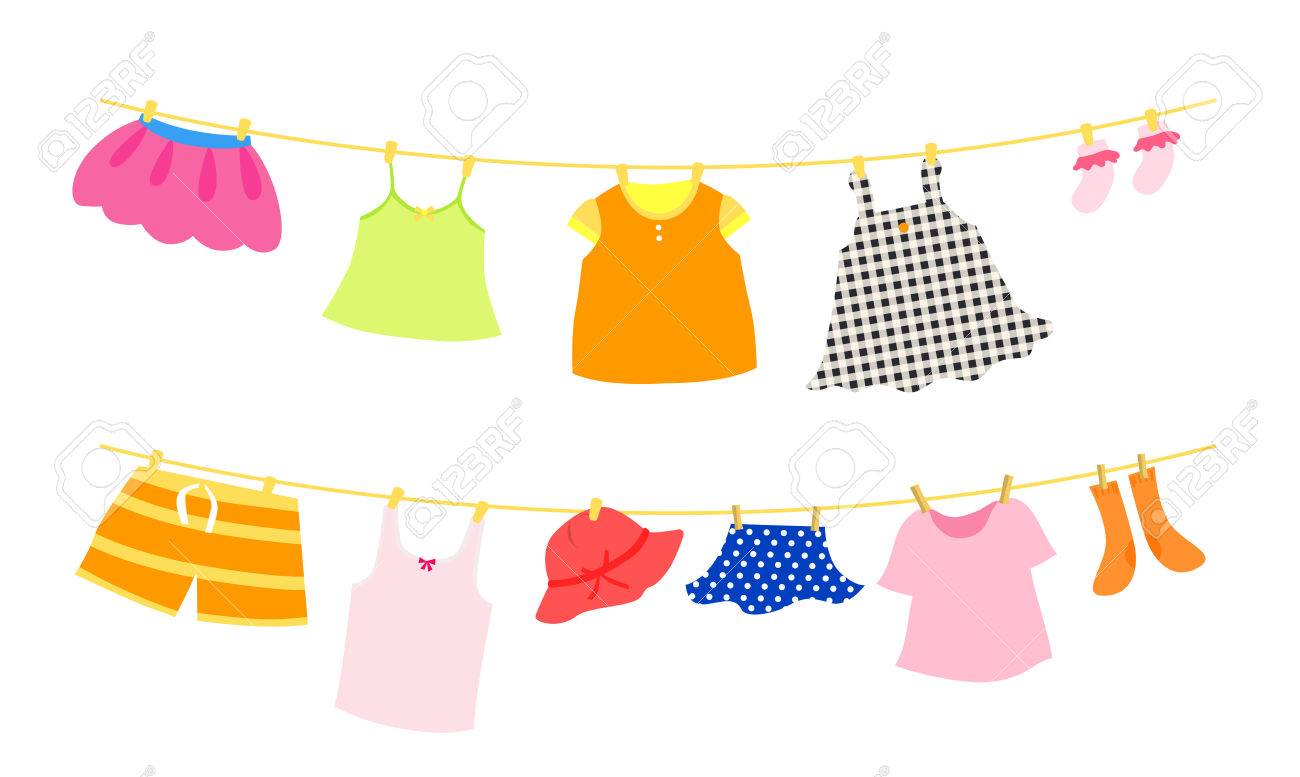 set of children clothes