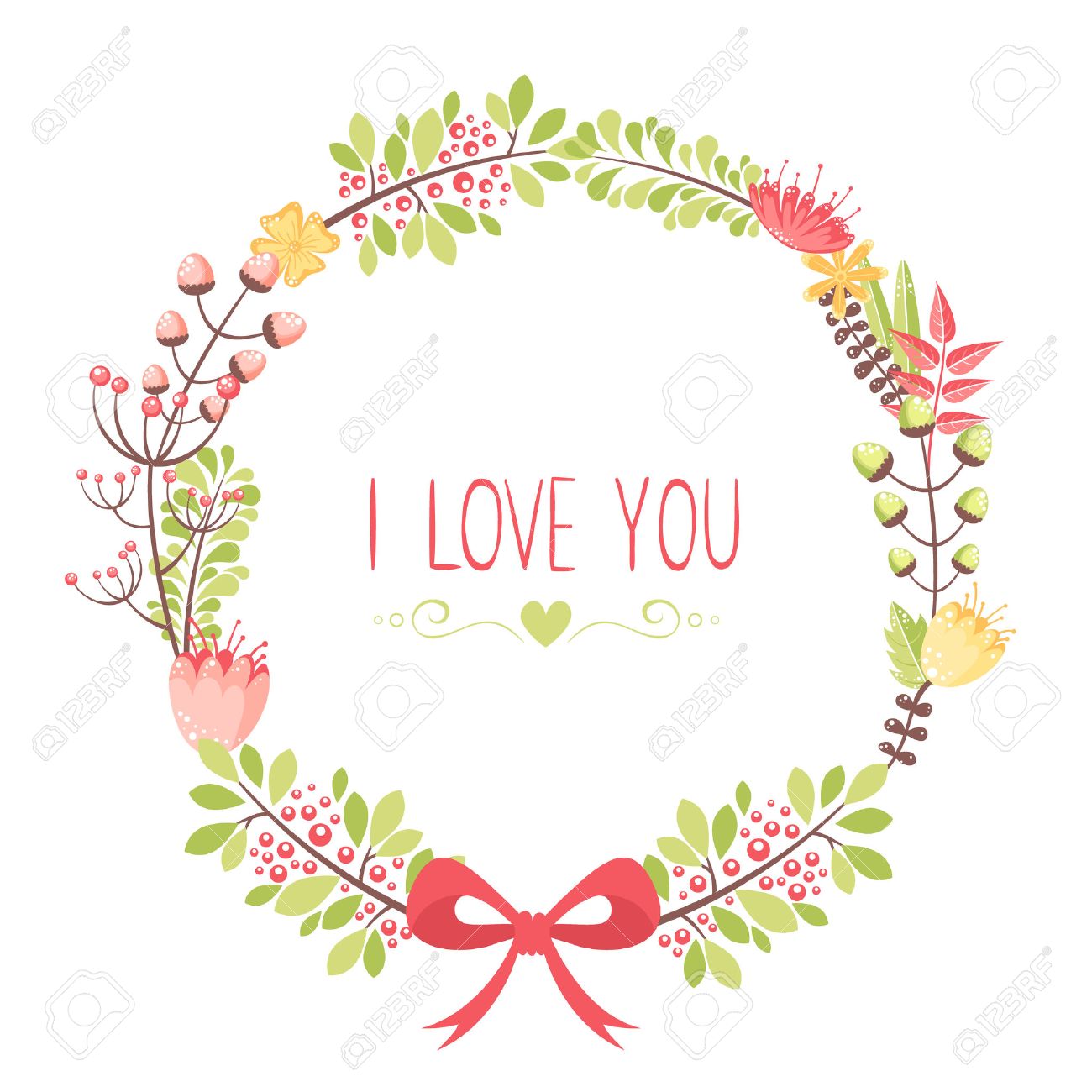 elegant floral congratulation card for wedding and birthday