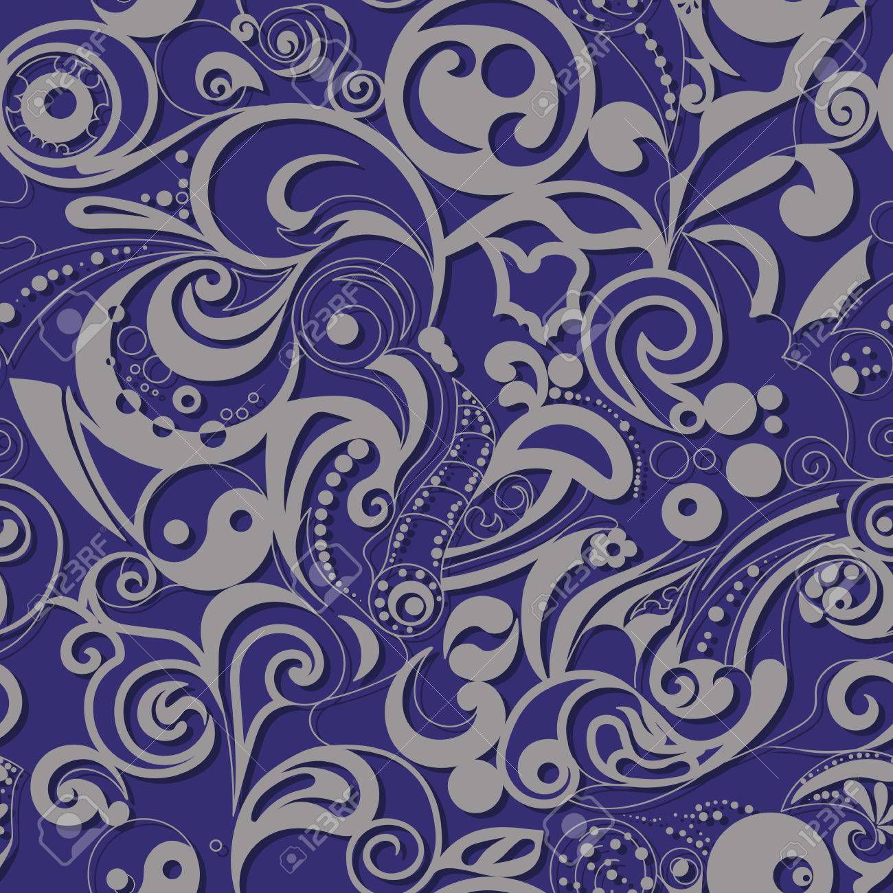 purple and silver background
