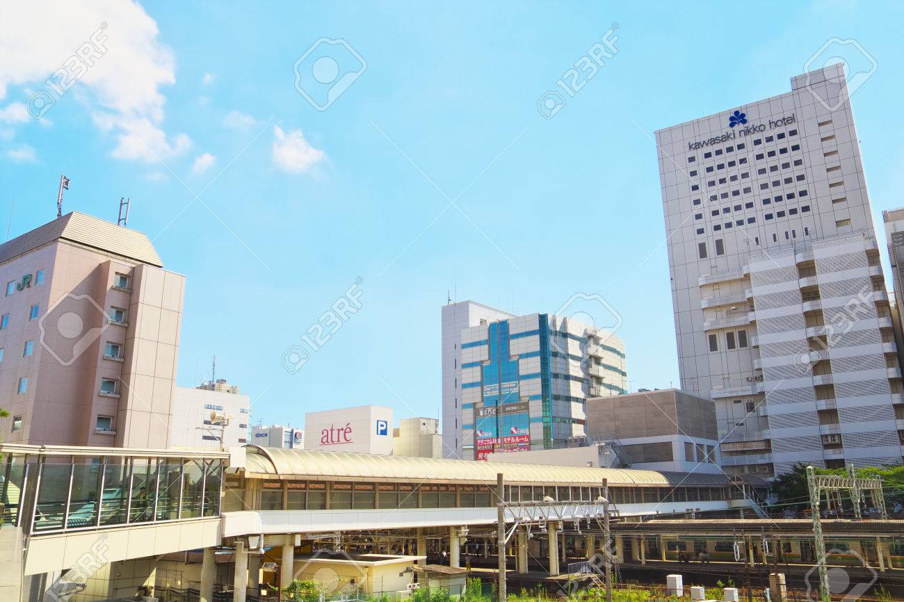 川崎駅周辺川崎市 日本 14 年 9 月 ビュー 9 月 14 日神奈川県川崎市で 14年 川崎は多くのショッピング モールと神奈川県の二番目に大きい都市です の写真素材 画像素材 Image
